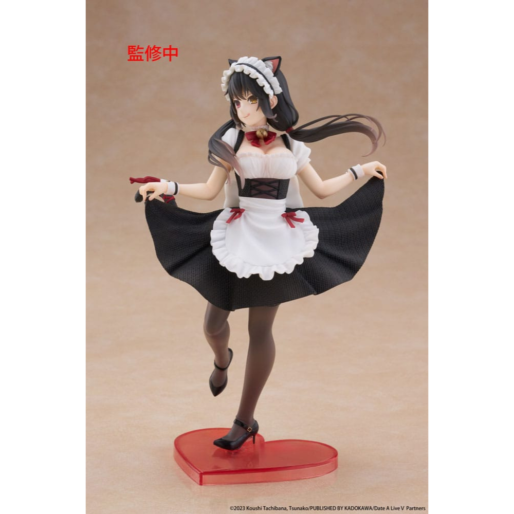 Date A Live V Coreful statuette PVC Kurumi Tokisaki Cat Ear Maid Ver. 18 cm