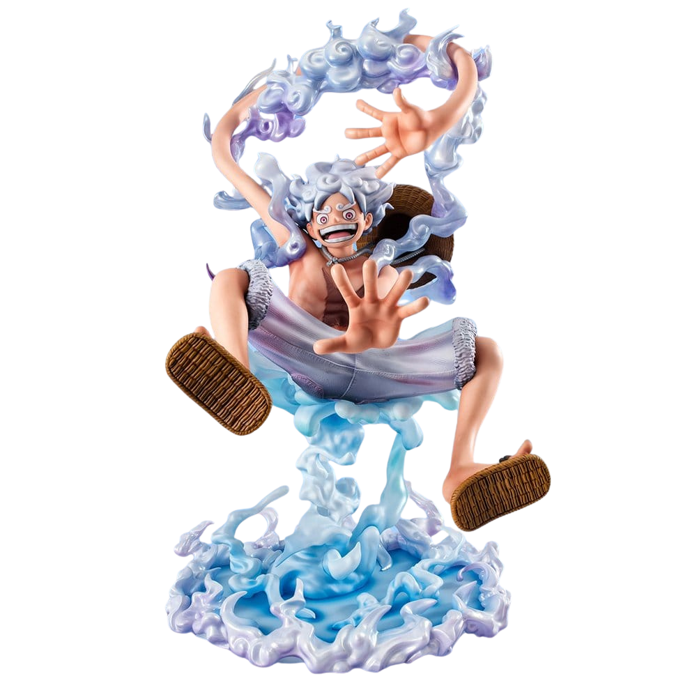 One Piece figurine PVC Portrait.Of.Pirates "Evolutionary History" Monkey D. Luffy "Gear Fifth" 26 cm