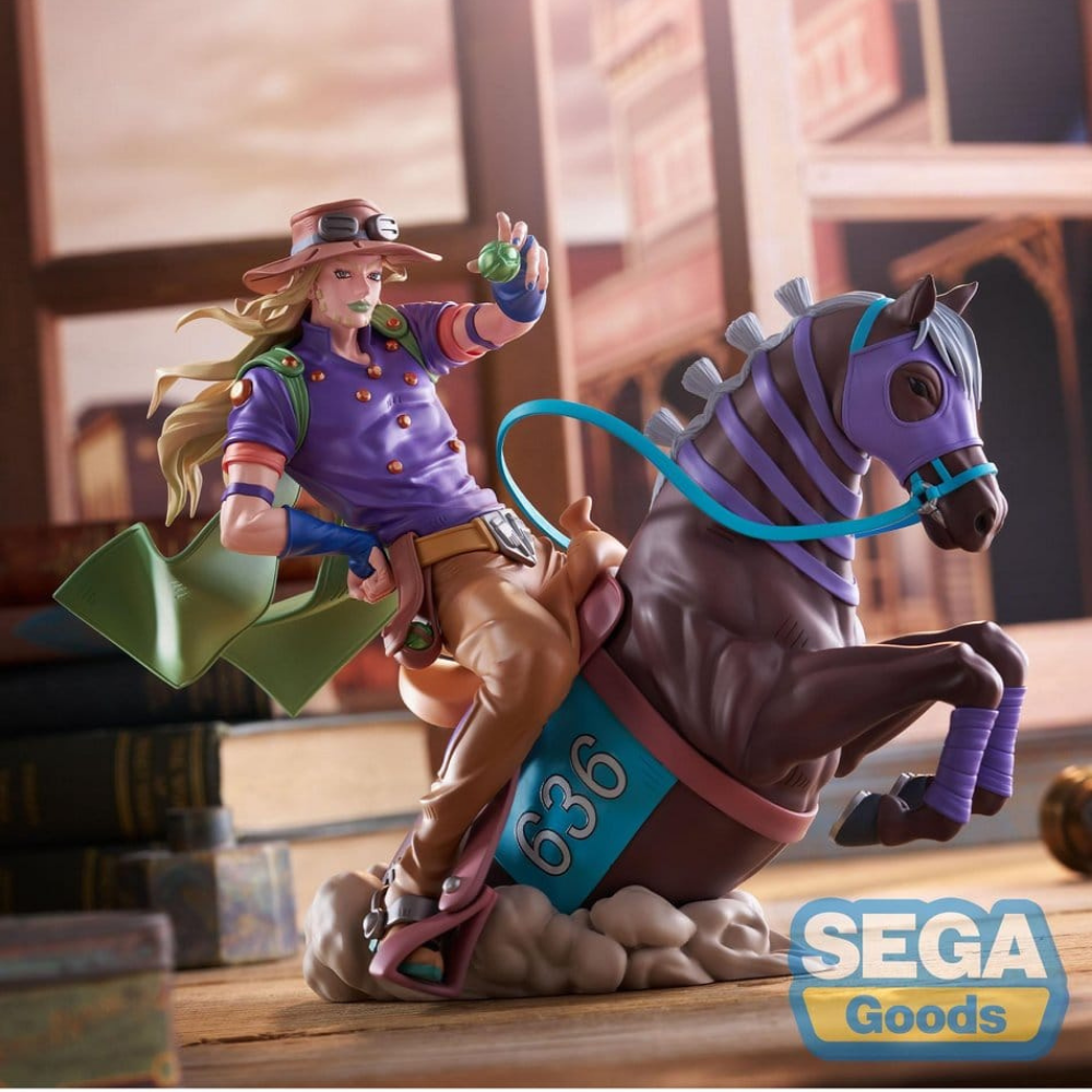 JoJo's Bizarre Adventure: Steel Ball Run XrossLinkMAX figurine PVC Gyro Zeppeli 18 cm