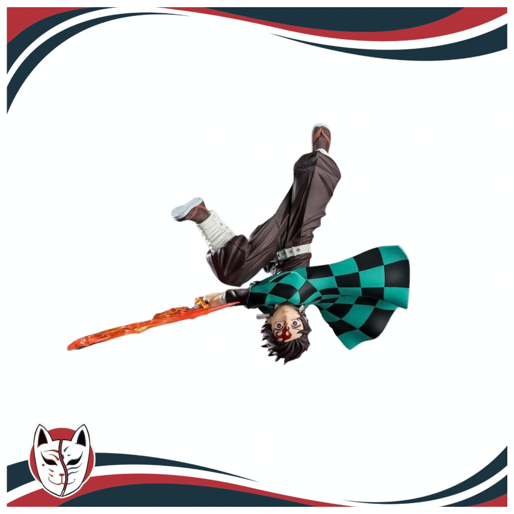 Demon Slayer: Kimetsu no Yaiba Luminasta figurine PVC Tanjiro Kamado Hinokami Kagura Setting Sun Transformation 15 cm