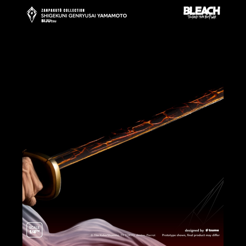 Shigekuni Genryusai Yamamoto - Bleach Zanpakuto Collection Bijutsu Tsume