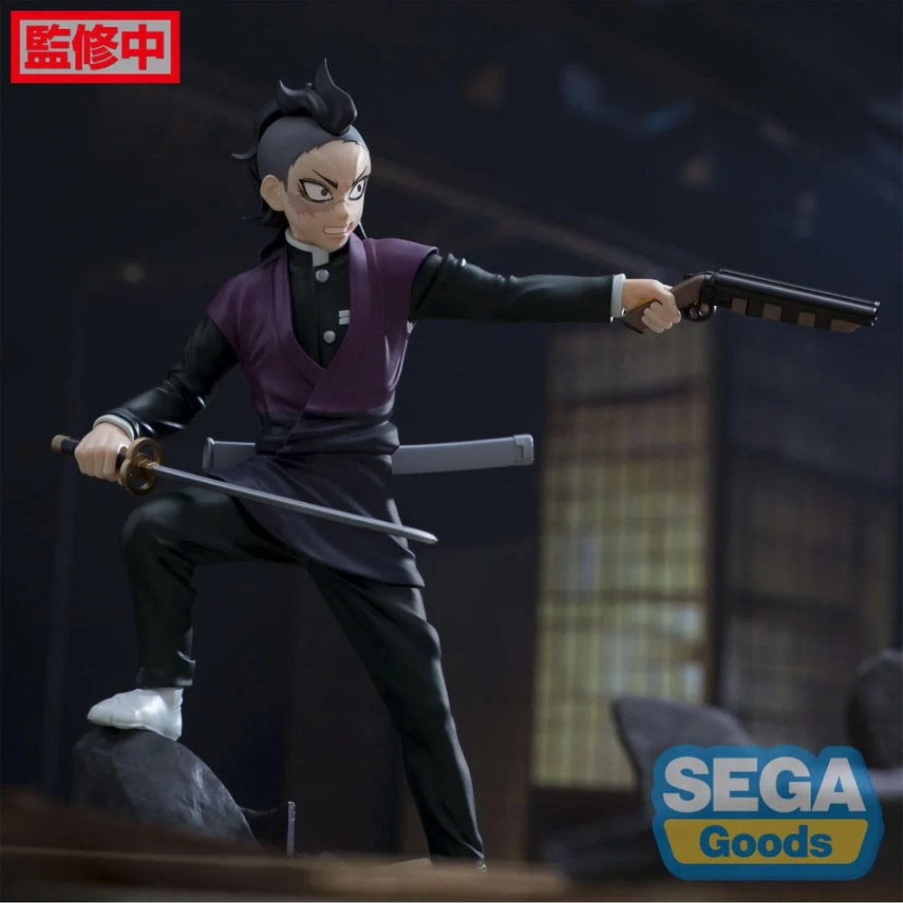 DEMON SLAYER - Genya Shinazugawa - Statuette Xross Link Anime 15cm