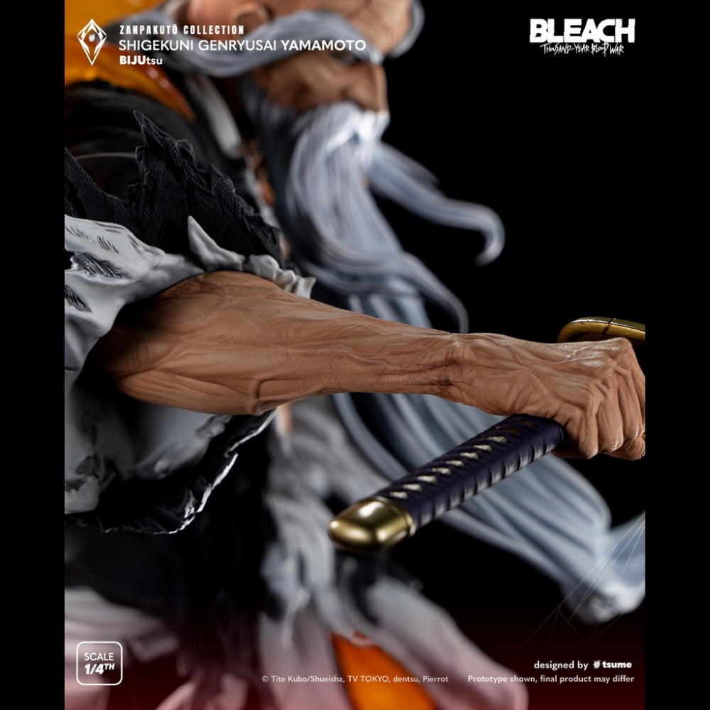 Shigekuni Genryusai Yamamoto - Bleach Zanpakuto Collection Bijutsu Tsume