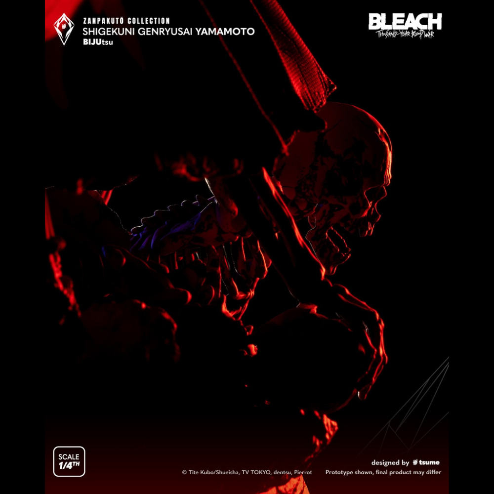 Shigekuni Genryusai Yamamoto - Bleach Zanpakuto Collection Bijutsu Tsume