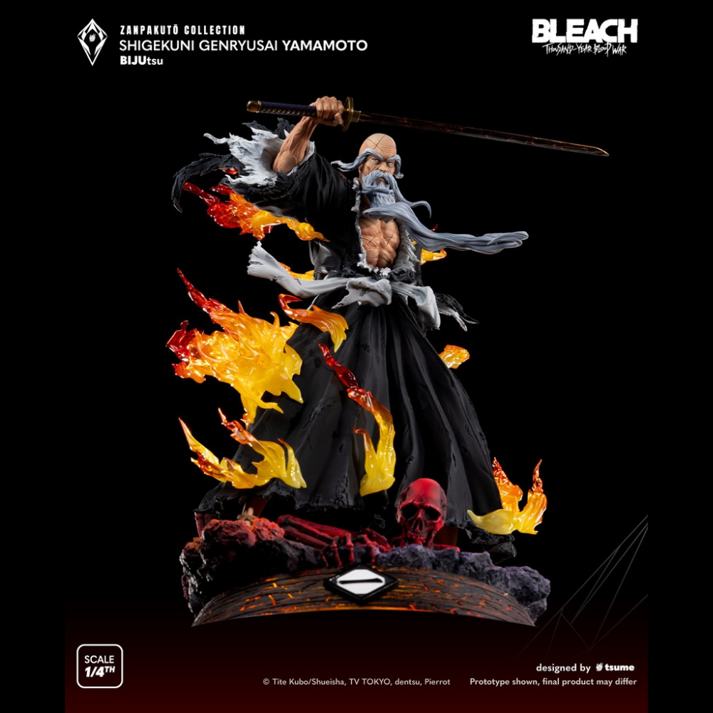 Shigekuni Genryusai Yamamoto - Bleach Zanpakuto Collection Bijutsu Tsume