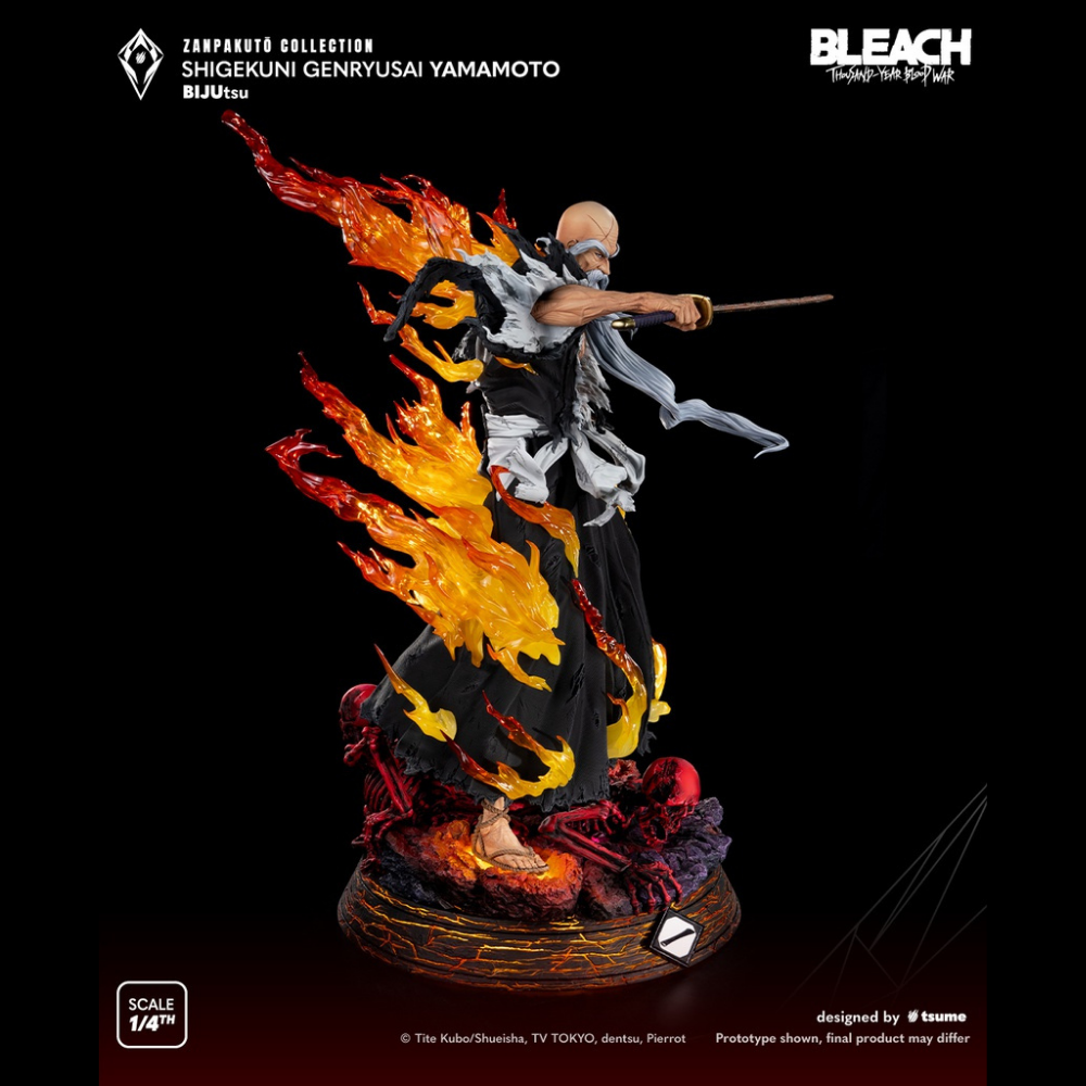Shigekuni Genryusai Yamamoto - Bleach Zanpakuto Collection Bijutsu Tsume