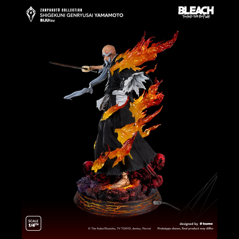 Shigekuni Genryusai Yamamoto - Bleach Zanpakuto Collection Bijutsu Tsume