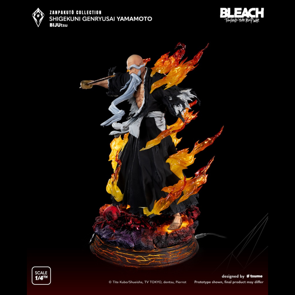 Shigekuni Genryusai Yamamoto - Bleach Zanpakuto Collection Bijutsu Tsume