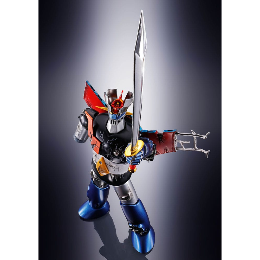 Great Mazinger figurine Diecast Soul of Chogokin GX-105D Great Mazinger Z Kakumei Shinka Damage Ver. 17 cm