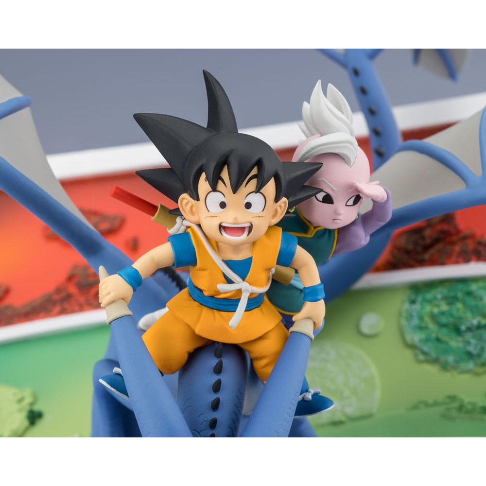 Dragon Ball statuette PVC Figuarts ZERO Son Goku (mini) & Supreme Kai (mini) Welcome to the great Adventure! 23 cm