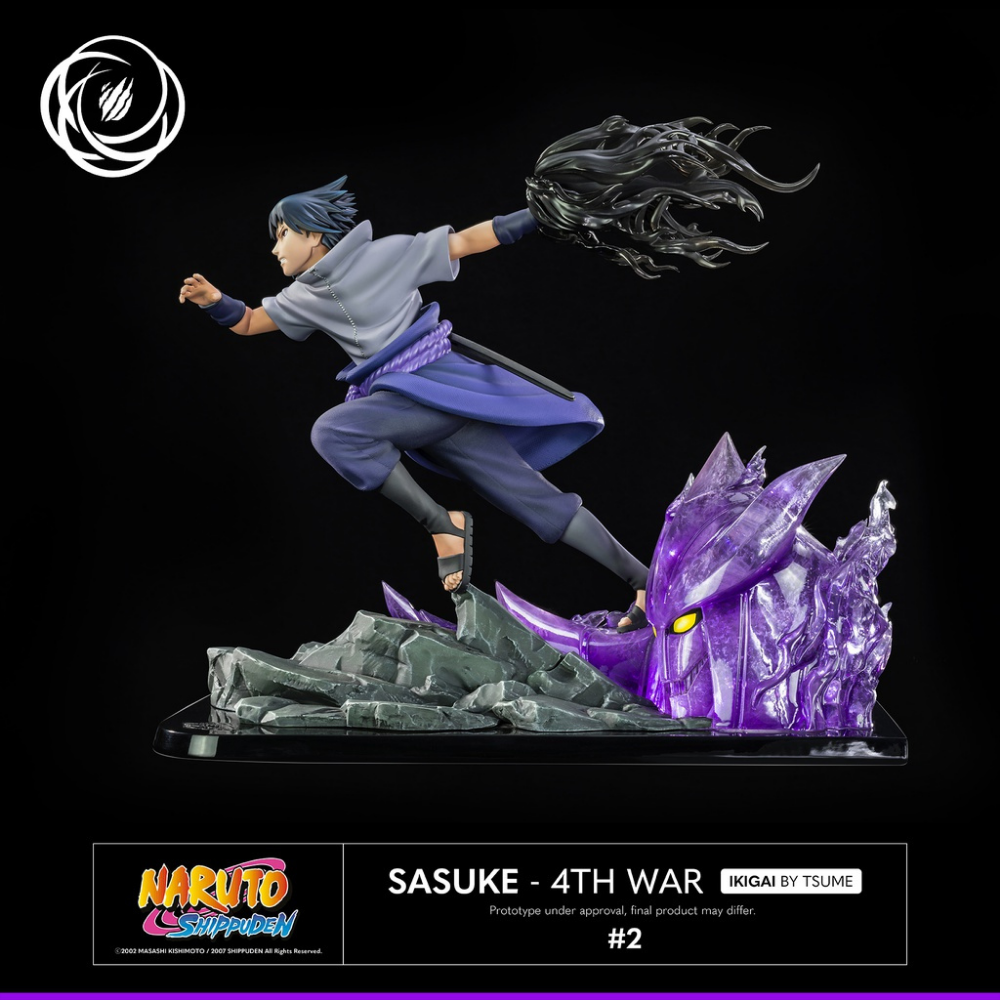 Sasuke - Naruto Shippuden Fourth Great Ninja War IKIGAI Tsume