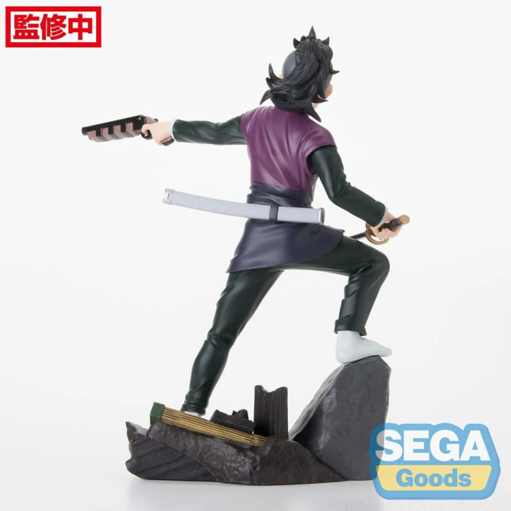 DEMON SLAYER - Genya Shinazugawa - Statuette Xross Link Anime 15cm