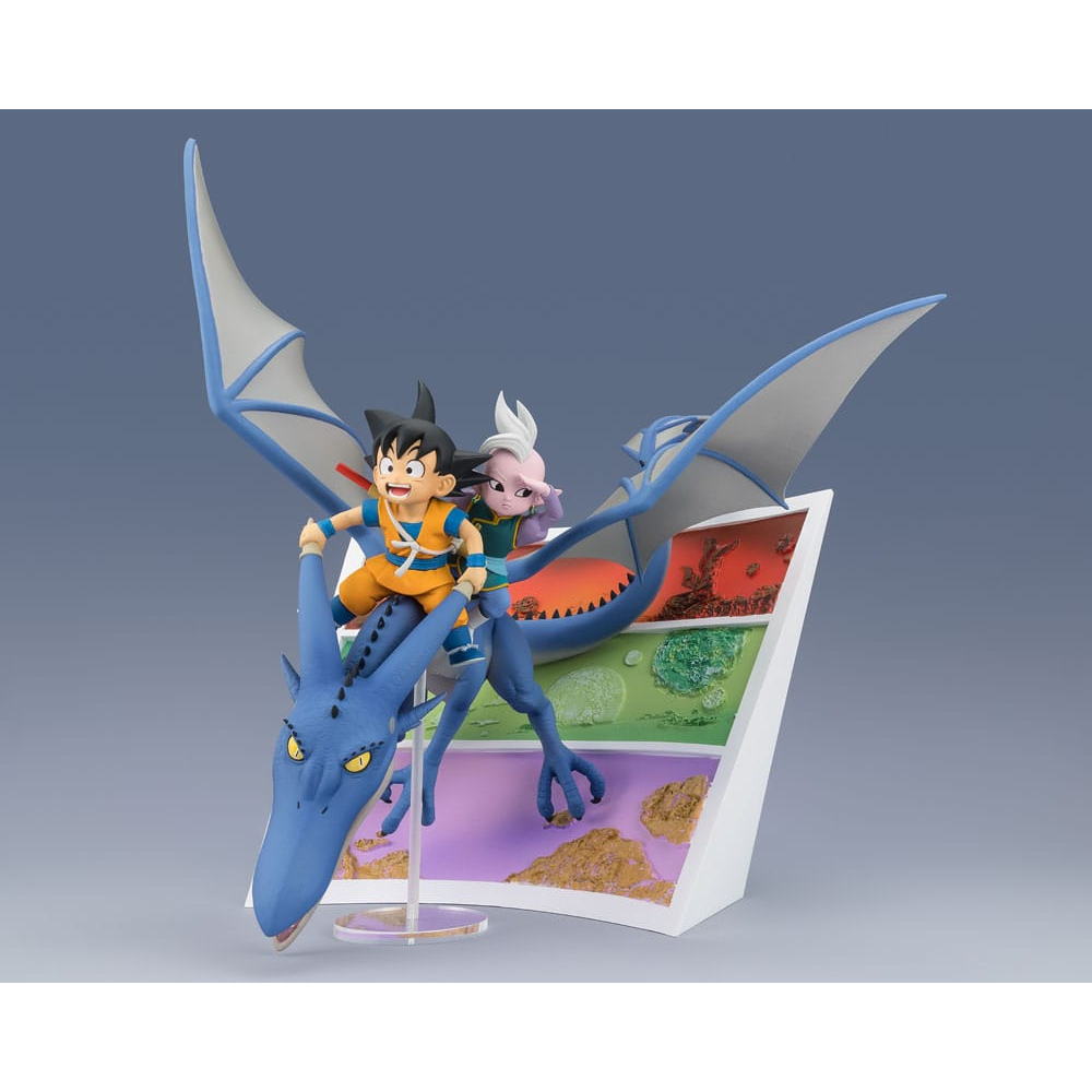 Dragon Ball statuette PVC Figuarts ZERO Son Goku (mini) & Supreme Kai (mini) Welcome to the great Adventure! 23 cm