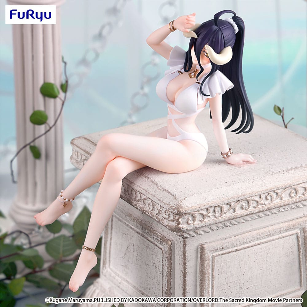 OVERLORD statuette PVC Noodle Stopper Albedo Swimsuit Ver. 16 cm