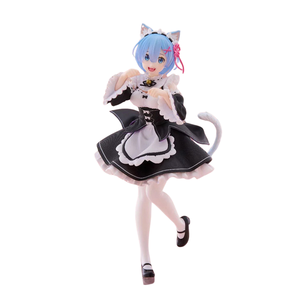 RE:ZERO - Starting Life In Another World - Figurine Rem Coreful Cat Maid Ver. 18 cm