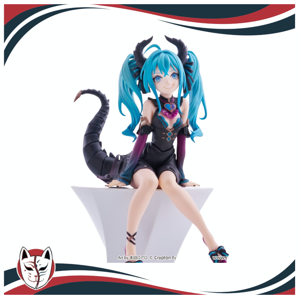 Hatsune Miku Noodle Stopper figurine PVC Hatsune Miku Villain Ver. 16 cm