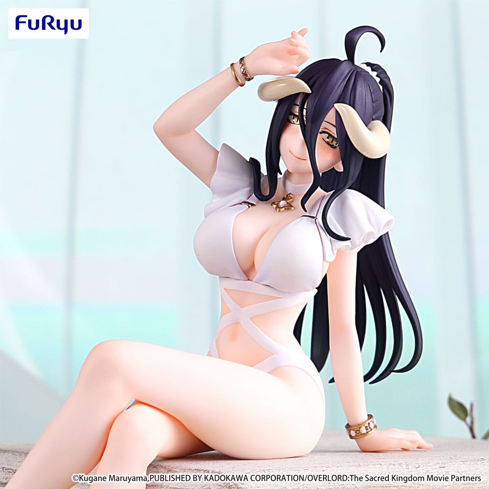 OVERLORD statuette PVC Noodle Stopper Albedo Swimsuit Ver. 16 cm