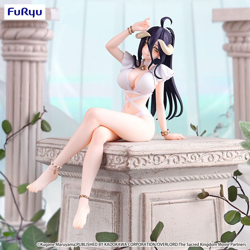 OVERLORD statuette PVC Noodle Stopper Albedo Swimsuit Ver. 16 cm