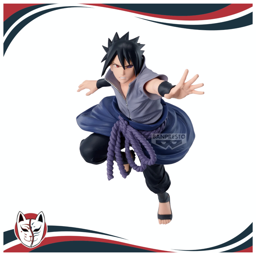 NARUTO SHIPPUDEN - Sasuke Uchiha - Figurine Vibration Stars 14cm
