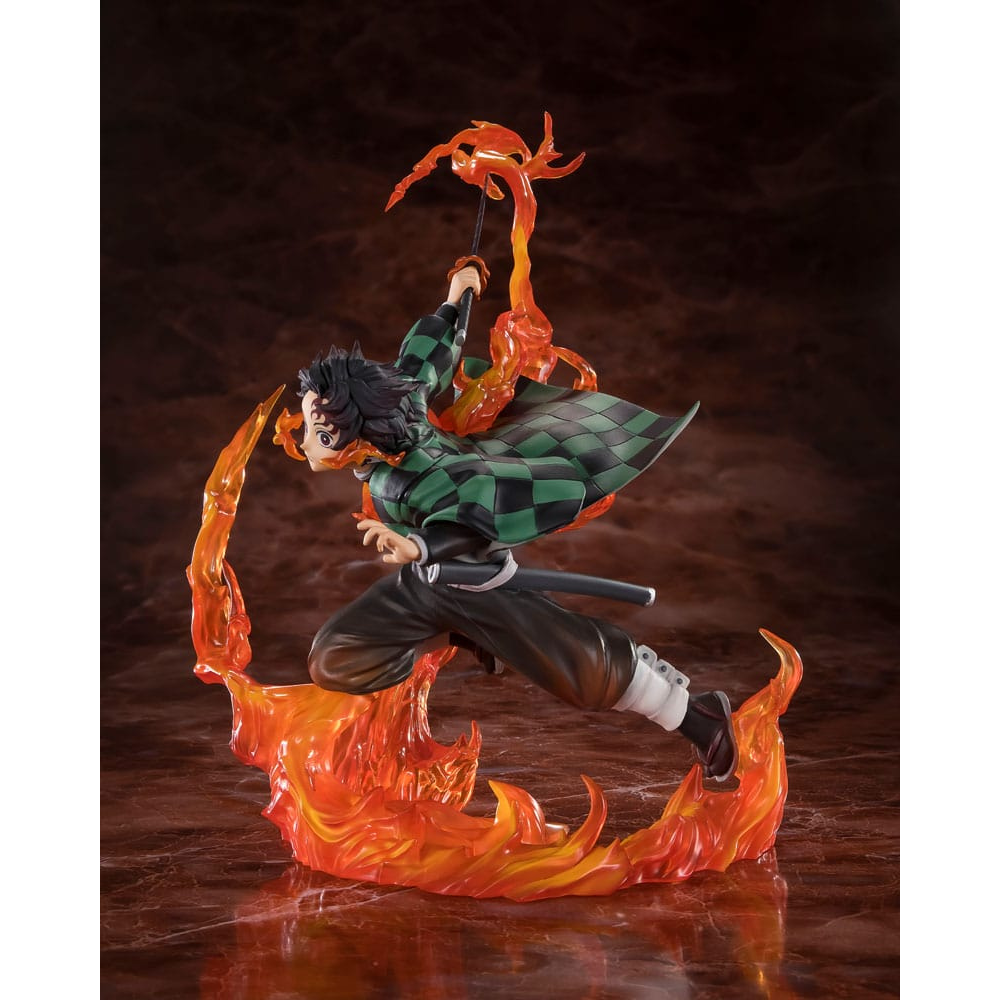 DEMON SLAYER - Tanjiro "Rengoku Sword" - Statuette FiguartsZERO 19cm