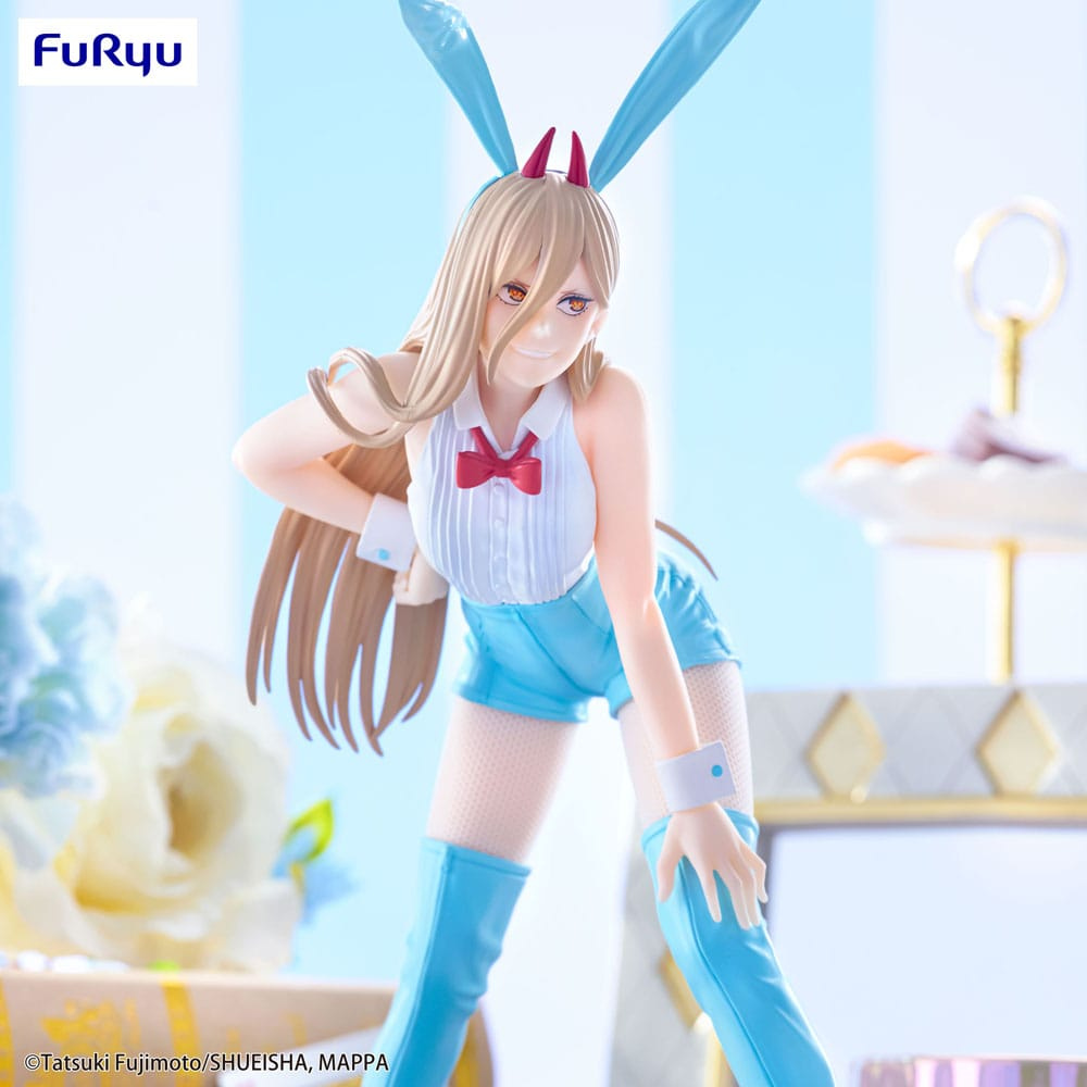 Chainsaw Man statuette PVC BiCute Bunnies Power Light Blue Color Ver. 30 cm