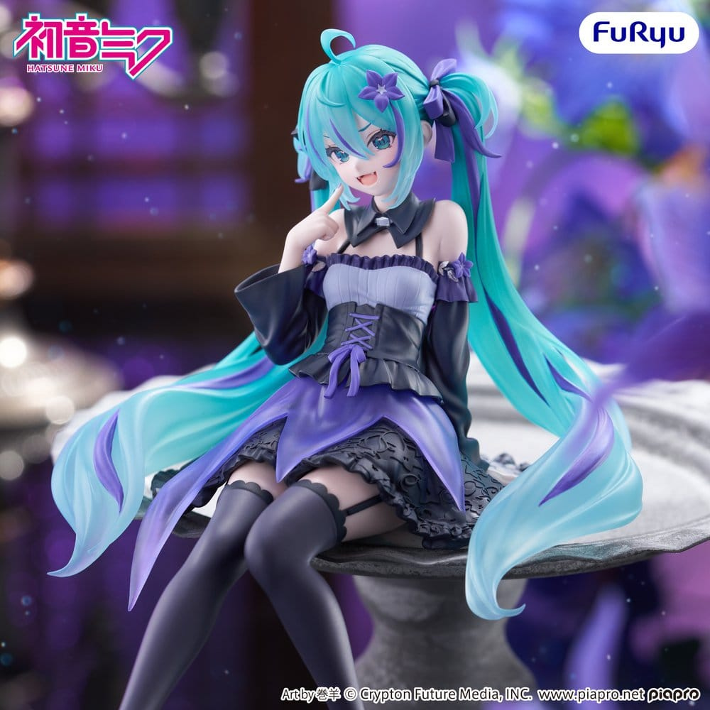 Hatsune Miku figurine PVC Noodle Stopper Flower Fairy Bellflower 14 cm