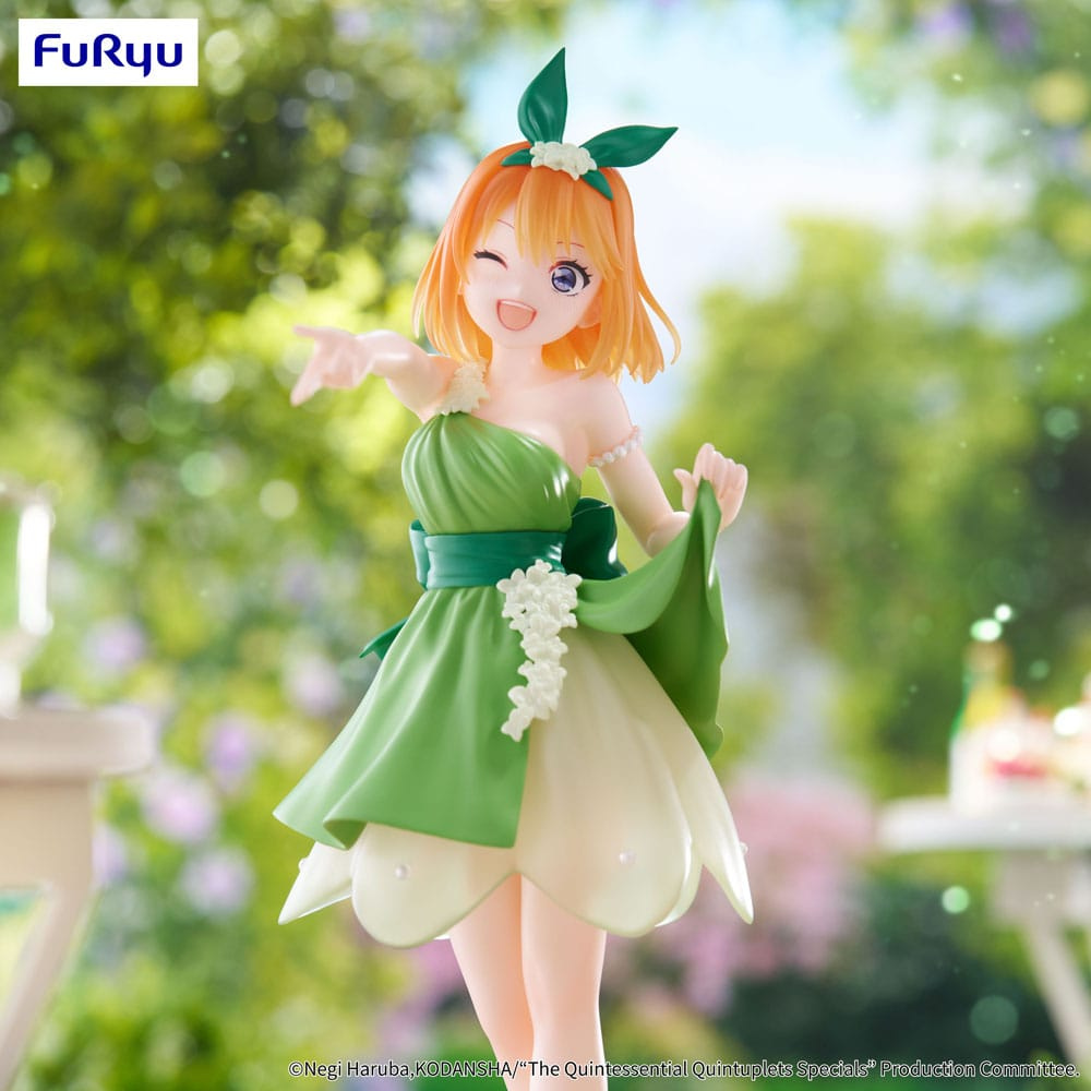 The Quintessential Quintuplets statuette PVC Trio-Try-iT Nakano Yotsuba Pastel Dress Ver. 22 cm