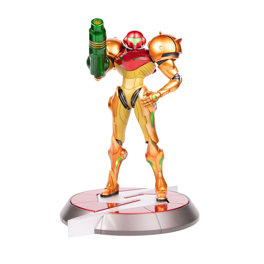 Statue Collector Samus Metroid Prime - Casque 49cm Par First 4 Figures Neuve Sous Blister