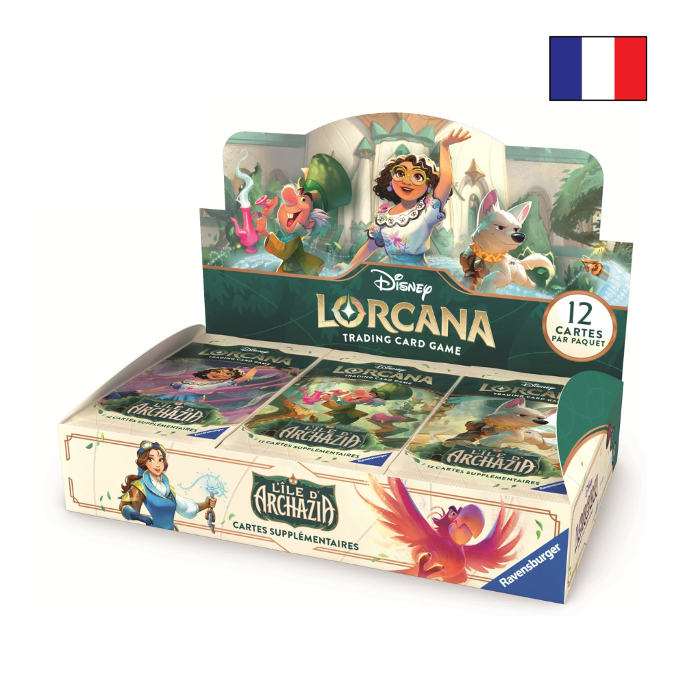 Display Lorcana Chapitre 7 L'ïle d 'Archazia