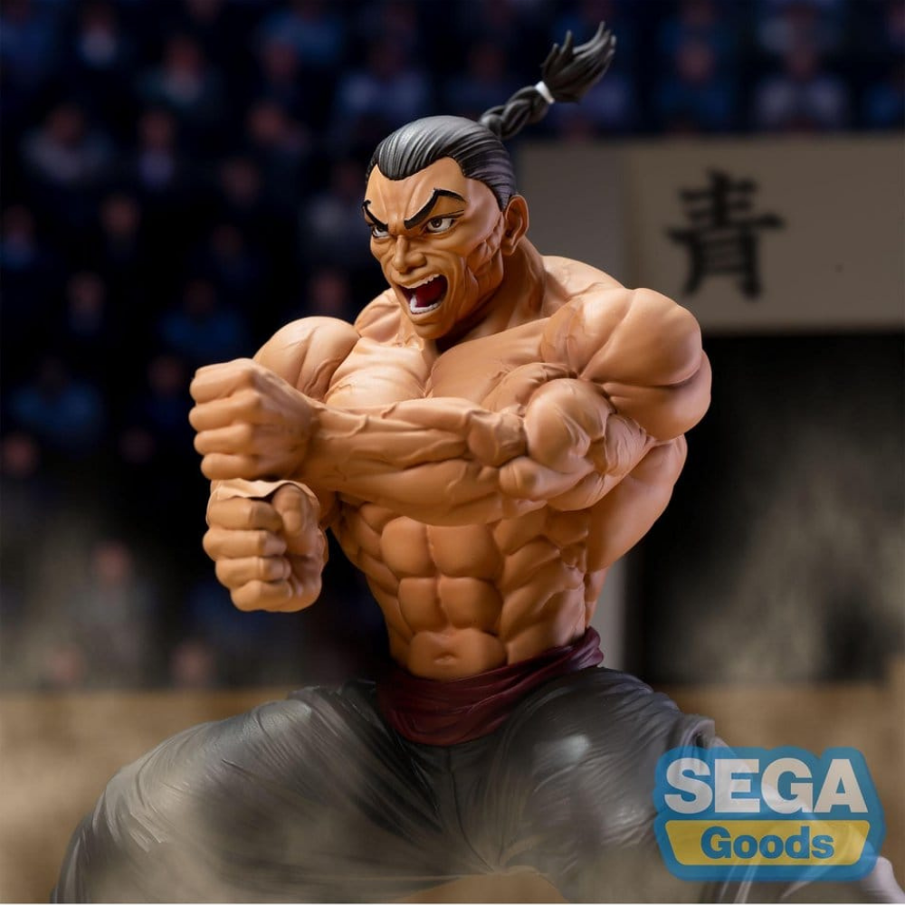 Baki-Dou Luminasta figurine PVC Kaioh Retsu 15 cm