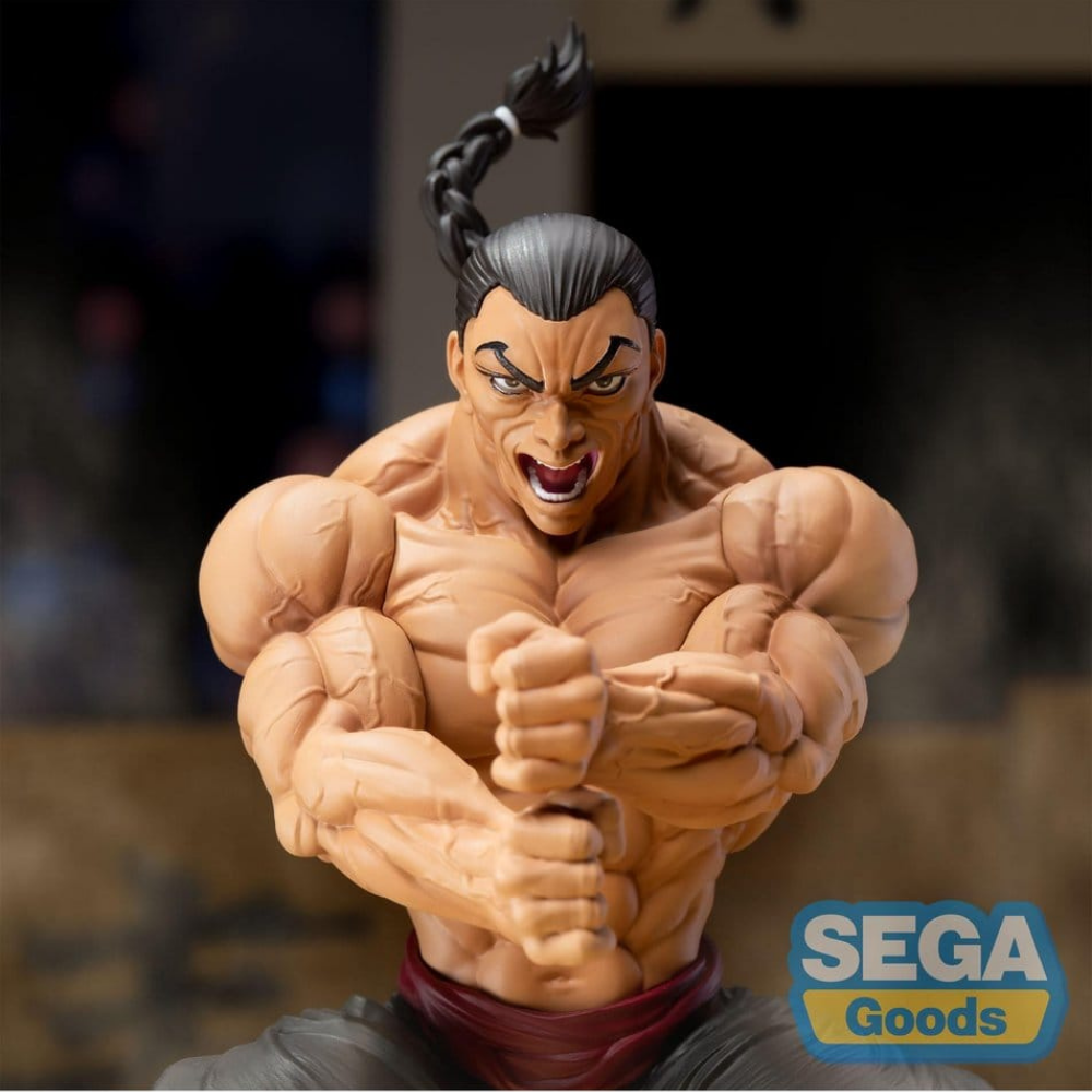 Baki-Dou Luminasta figurine PVC Kaioh Retsu 15 cm