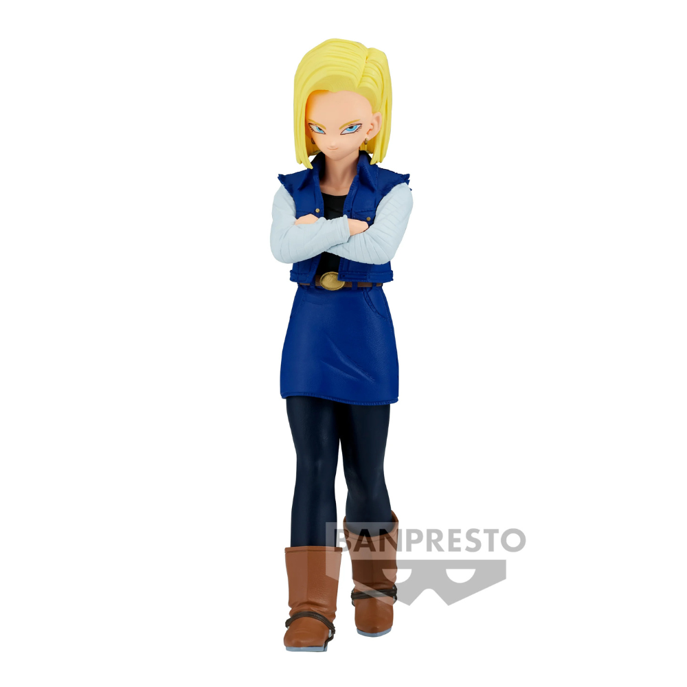 DRAGON BALL Z - C-18 - Figurine Solid Edge Works 17cm