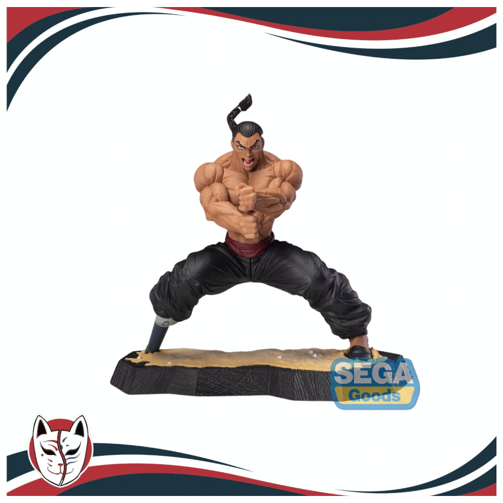 Baki-Dou Luminasta figurine PVC Kaioh Retsu 15 cm