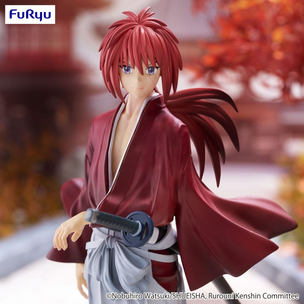 Rurouni Kenshin: Meiji Kenkaku Romantan statuette PVC Trio-Try-iT Kenshin Himura 19 cm