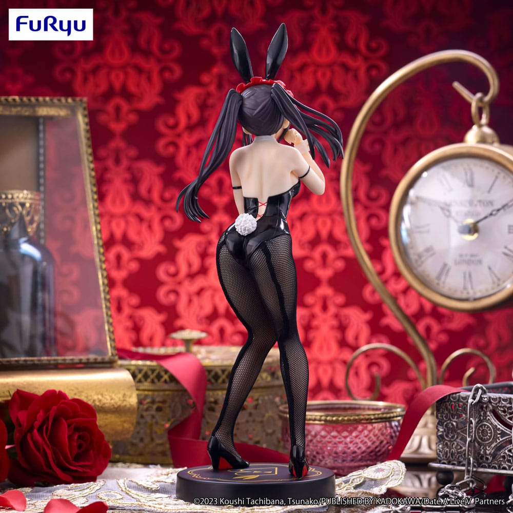 Date A Live V statuette PVC BiCute Bunnies Kurumi Tokisaki Black Color Ver. 29 cm
