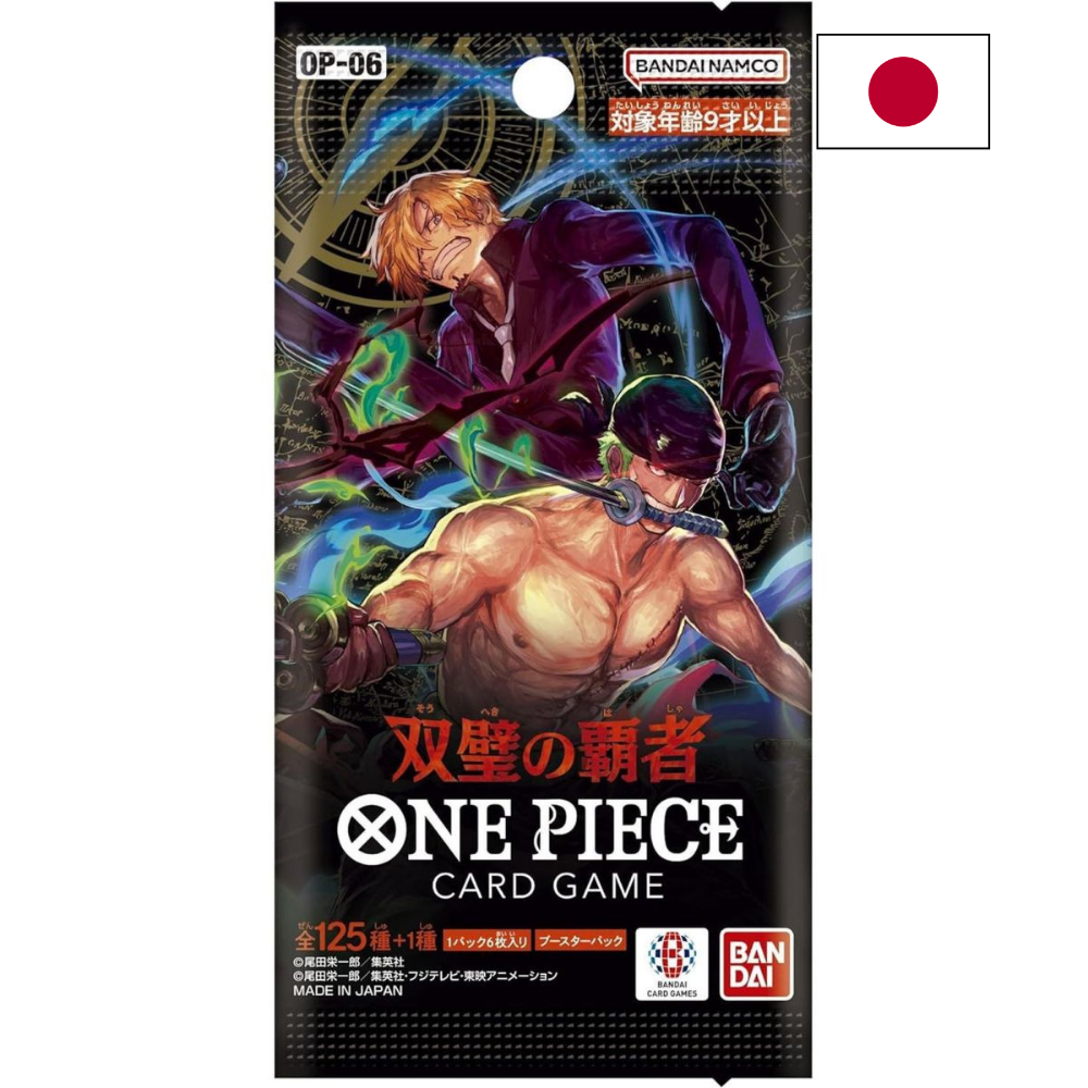 Booster One Piece Card Game OP-06 Flanked By Legends