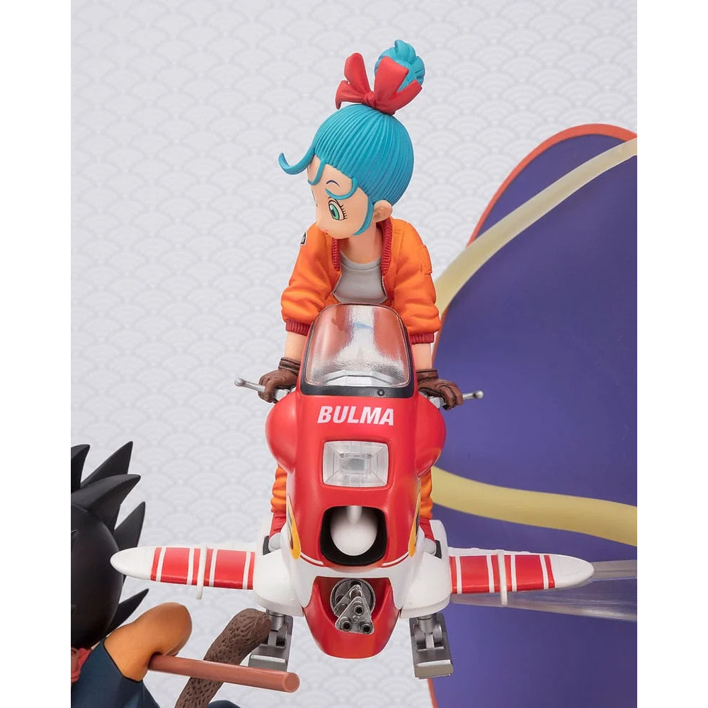 DRAGON BALL - Son Goku & Bulma - Statuette FiguartsZERO 18cm