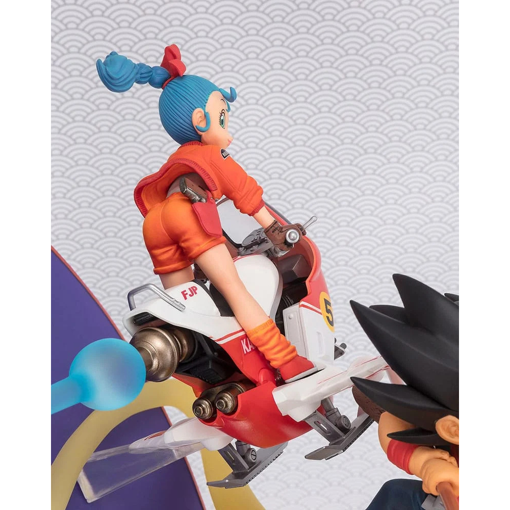 DRAGON BALL - Son Goku & Bulma - Statuette FiguartsZERO 18cm