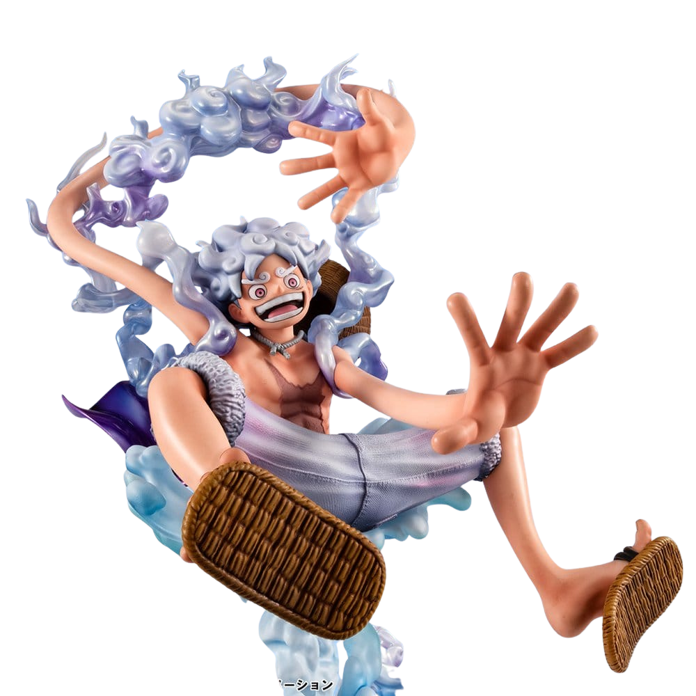 One Piece figurine PVC Portrait.Of.Pirates "Evolutionary History" Monkey D. Luffy "Gear Fifth" 26 cm