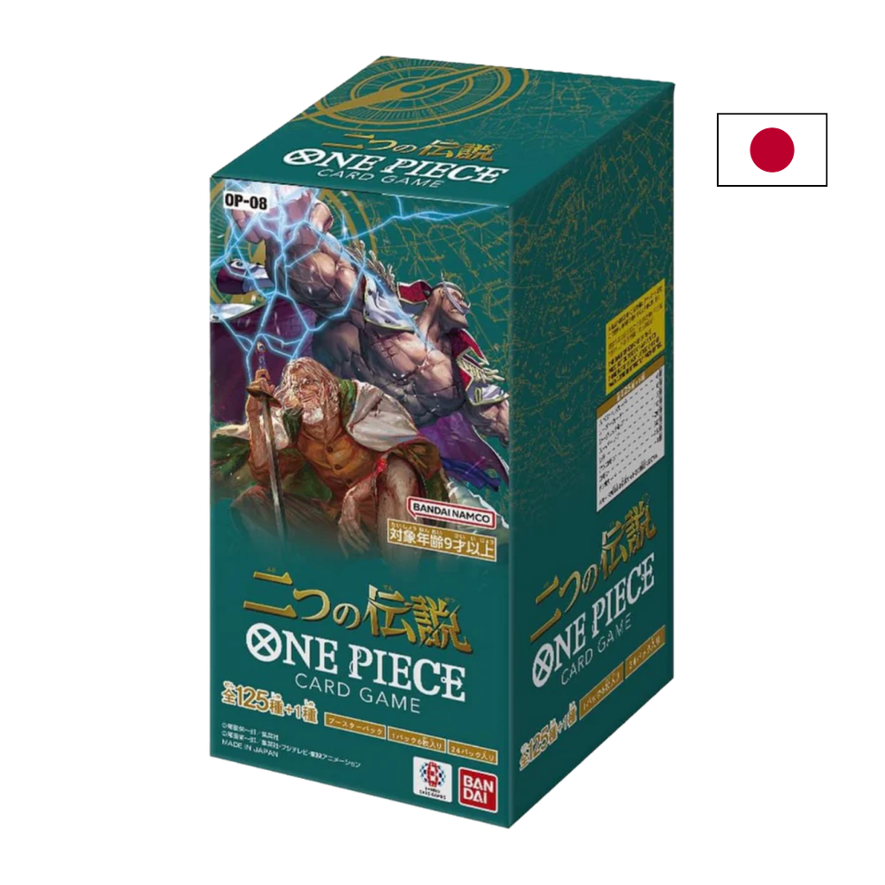 Display One Piece Card Game OP-08 Two Legends