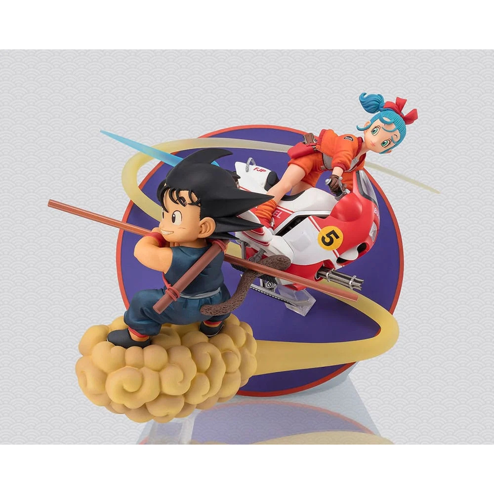 DRAGON BALL - Son Goku & Bulma - Statuette FiguartsZERO 18cm