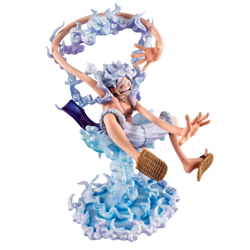 One Piece figurine PVC Portrait.Of.Pirates "Evolutionary History" Monkey D. Luffy "Gear Fifth" 26 cm