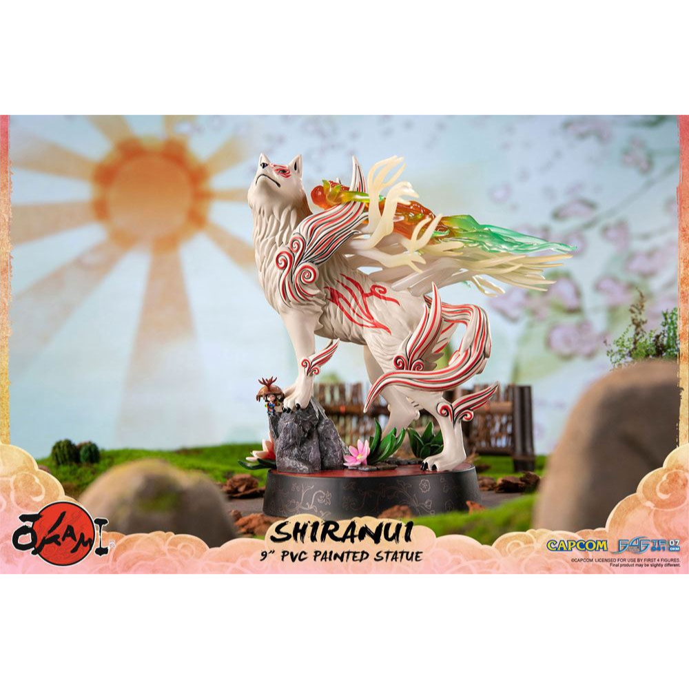 OKAMI - Shiranui (Standard Pose) - Statuette '22x20x23cm'