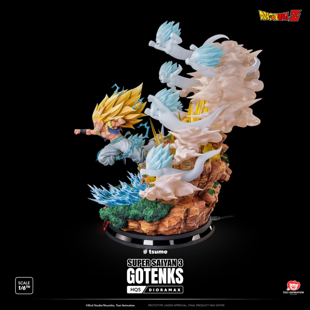 Super Saiyan 3 Gotenks - Dragon Ball Z HQS Dioramax Tsume