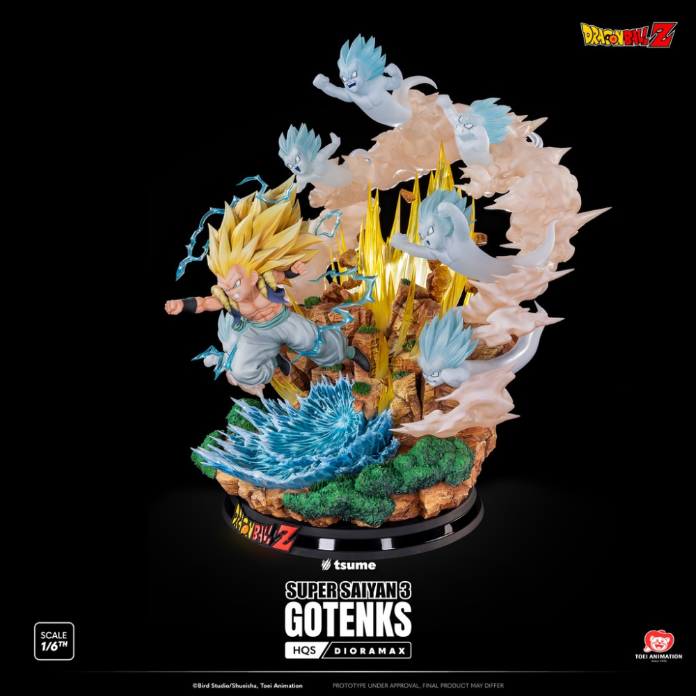 Super Saiyan 3 Gotenks - Dragon Ball Z HQS Dioramax Tsume