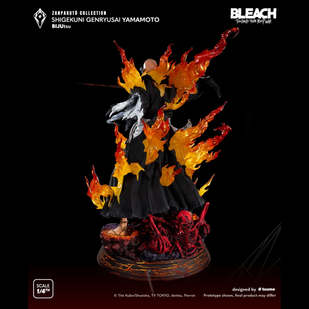 Shigekuni Genryusai Yamamoto - Bleach Zanpakuto Collection Bijutsu Tsume