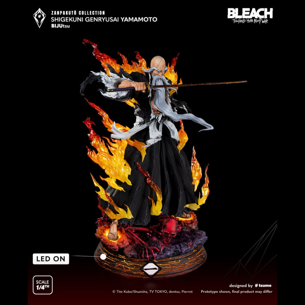 Shigekuni Genryusai Yamamoto - Bleach Zanpakuto Collection Bijutsu Tsume