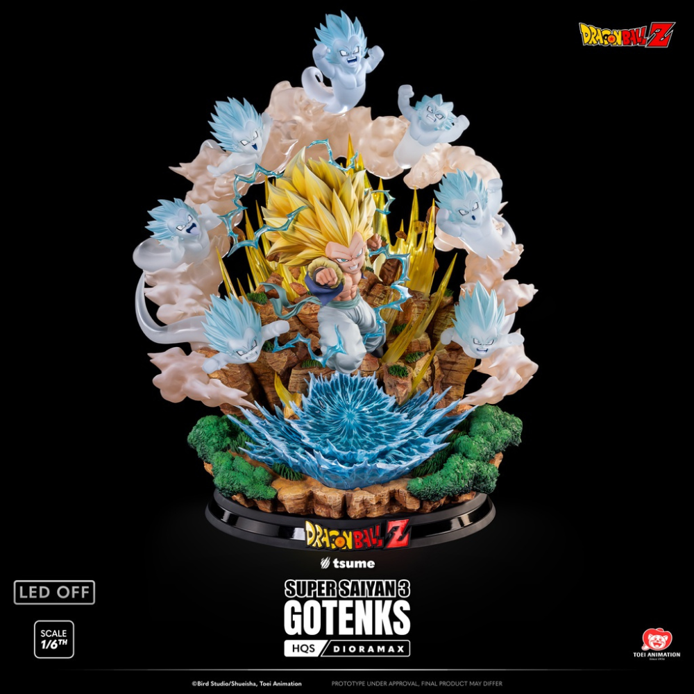 Super Saiyan 3 Gotenks - Dragon Ball Z HQS Dioramax Tsume