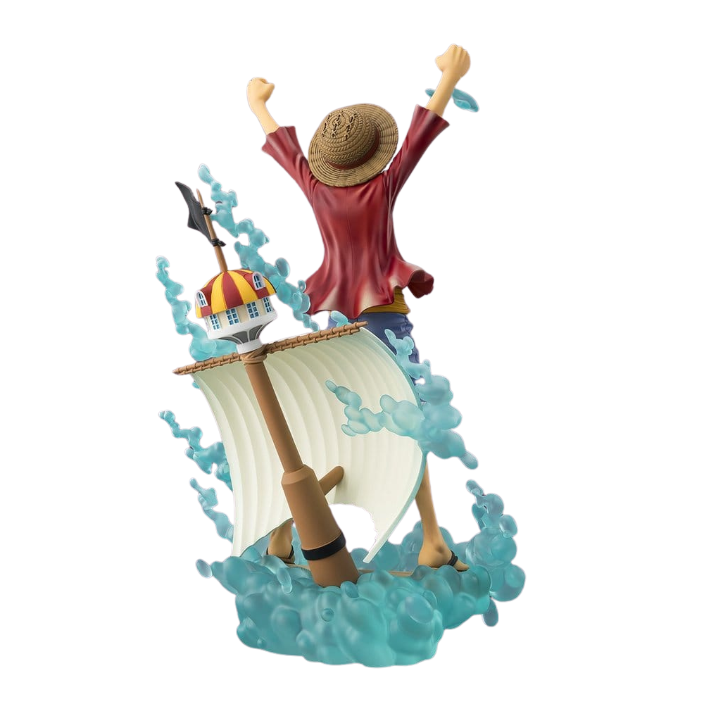 One Piece Figuarts ZERO (STARTune) figurine PVC Monkey D. Luffy -Setting out for the New World- 25 cm
