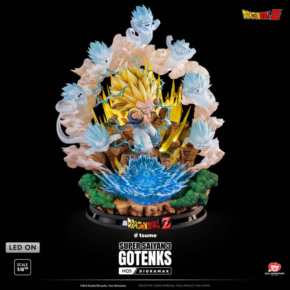 Super Saiyan 3 Gotenks - Dragon Ball Z HQS Dioramax Tsume